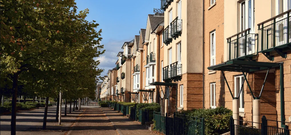 Row Of Houses 1