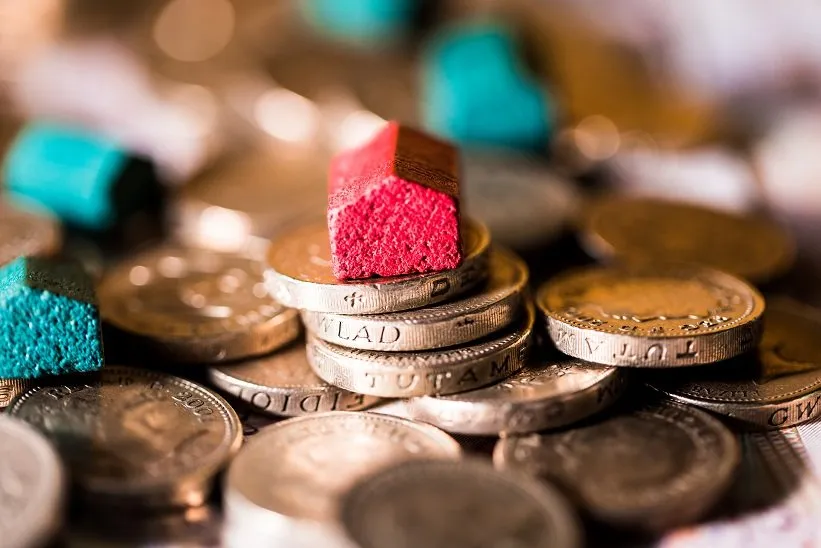 Mini House On Money Small