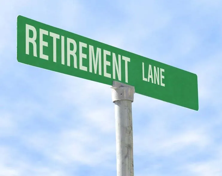 Retirement Road Sign 21815705 Std