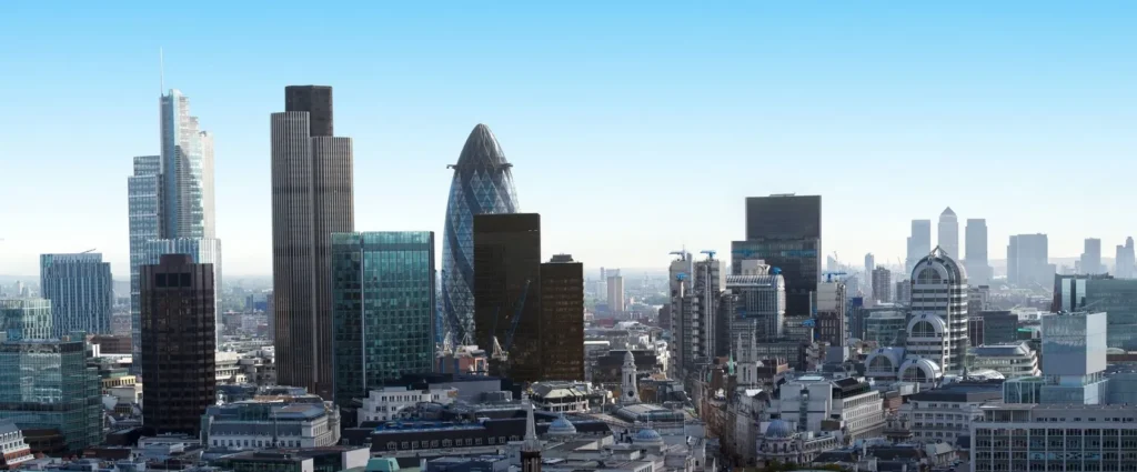 London Coloured Blue