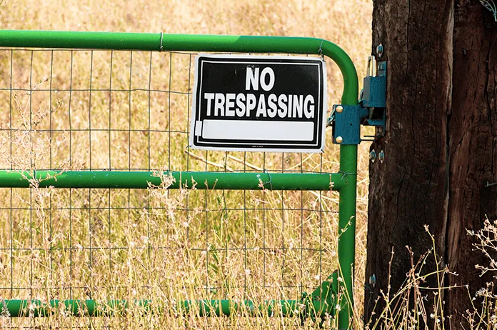 Trespassing